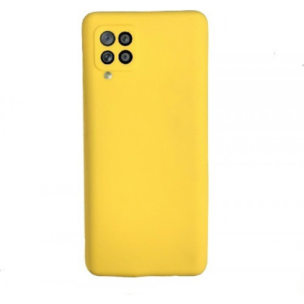 Θήκη Σιλικόνης Soft Για Samsung Galaxy A42 5G Κίτρινη