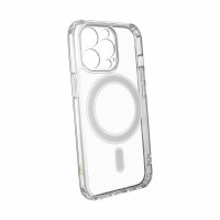 IDOL 1991 ΘΗΚΗ IPHONE 12 PRO 6.1" MAGSAFE ANTISHOCK CLEAR AIR BACK COVER TPU FULL CAMERA PROTECTION ΔΙΑΦΑΝΗ