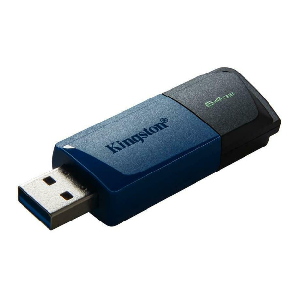  Kingston DataTraveler Exodia M 64GB USB 3.2 Stick - Μαύρο
