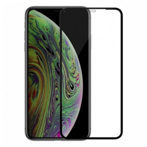 Full Face Tempered glass / Αντιχαρακτικό Γυαλί Πλήρους Οθόνης 5D - 9H Για Apple iPhone 14 Pro Max Μαύρο