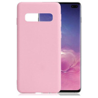 Θήκη Σιλικόνης Soft TPU Back Cover Για Samsung Galaxy S10 Plus Ροζ