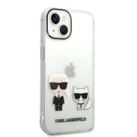 Karl Lagerfeld Ikonik Back Cover Πλαστικό Διάφανο (iPhone 14 Plus)
