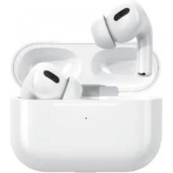 Pavareal P3 In-ear Bluetooth Handsfree Ακουστικά με Θήκη Φόρτισης Λευκά