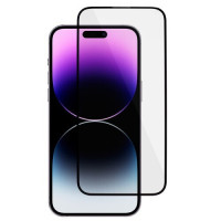 Full Face Tempered glass / Αντιχαρακτικό Γυαλί Πλήρους Οθόνης 5D - 9H Για Apple iPhone 15 Plus Μαύρο