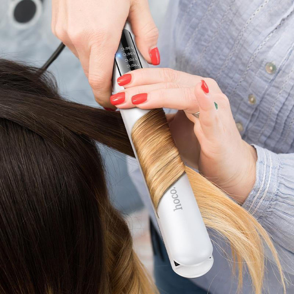 Hoco HP40 HC-HP40-WH Πρέσα Μαλλιών με Κεραμικές Πλάκες  Hoco HP40 HC-HP40-WH Πρέσα Μαλλιών με Κεραμικές Πλάκες