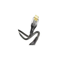 USB 2.0 Cable USB-C / Lightning  20W 1m (DL18-IC) Black