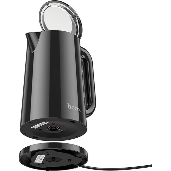 Ηλεκτρικός Βραστήρας Hoco 1.7L 1800W HE11 Μαύρος  Ηλεκτρικός Βραστήρας Hoco 1.7L 1800W HE11 Μαύρος