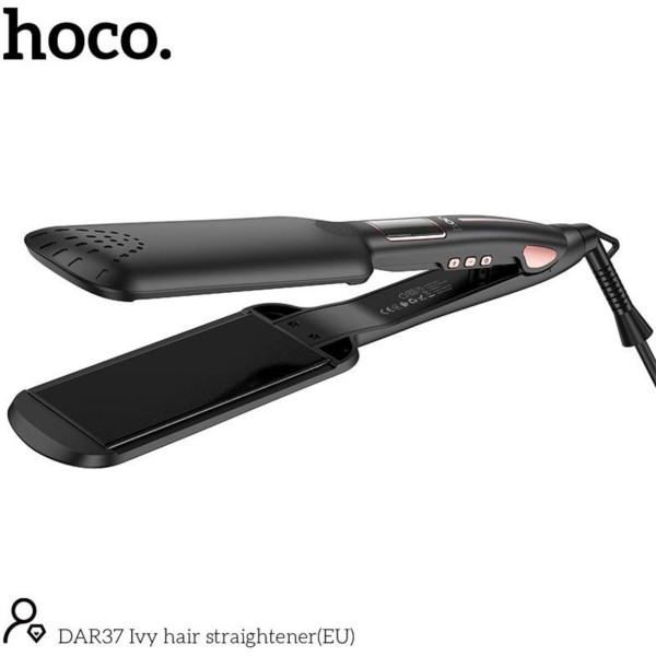 Hoco DAR37 Ivy Πρέσα Μαλλιών με Κεραμικές Πλάκες 45W Hoco DAR37 Ivy Πρέσα Μαλλιών με Κεραμικές Πλάκες 45W