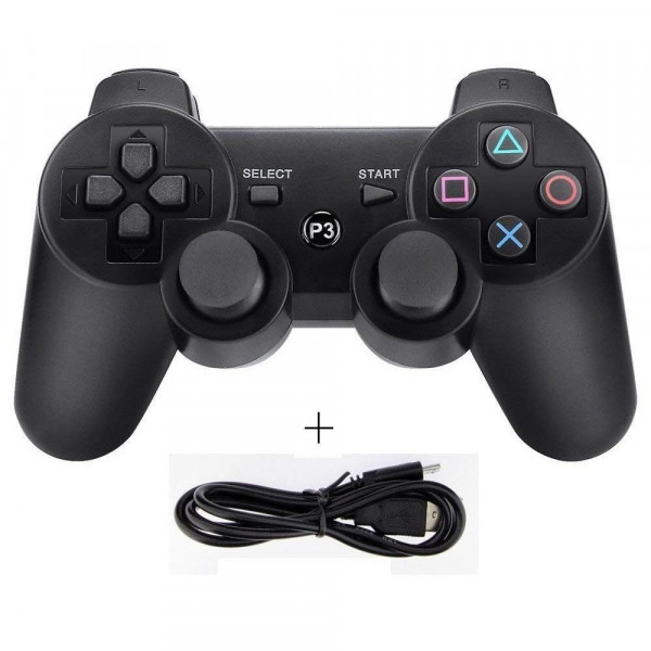 P3 Wireless Bluetooth Controller for Playstation 3 (Black) PS3