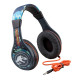 eKids Jurassic World Ενσύρματα Ακουστικά με ασφαλή μέγιστη ένταση ήχου για παιδιά και εφήβους (JW-140) (Γαλάζιο/Λευκό/Πορτοκαλί)