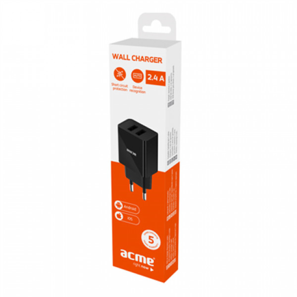 ACME CH204 Wall charger, 2.4 A