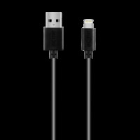 Acme Regular USB to Lightning Cable Μαύρο 1m