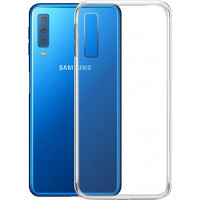 Θήκη Σιλικόνης Για Samsung Galaxy A7 (2018) Διάφανη
