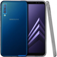 Θήκη Σιλικόνης Για Samsung Galaxy A7 (2018) Διάφανη