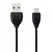 Remax Regular USB 2.0 to micro USB Cable Μαύρο 1m