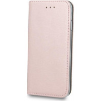 Θήκη Βιβλίο Smart Magnet Για Samsung Galaxy J4 Plus Ροζ- Xρυσή