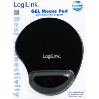 Mousepad GEL Wrist Rest LogiLink ID0027 Black