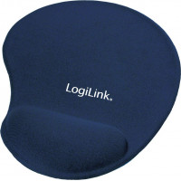Mousepad Gel Wrist Rest LogiLink ID00027B Blue