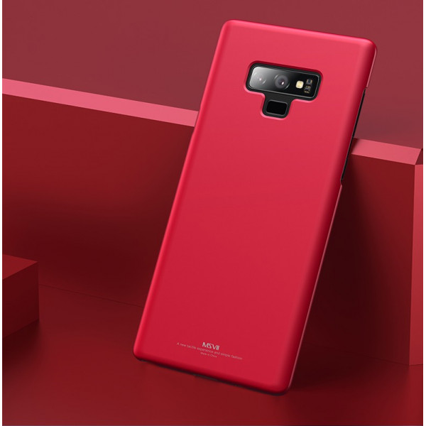 MSVII Simple Ultra-Thin Cover PC Case for Samsung Galaxy Note 9 N960 red