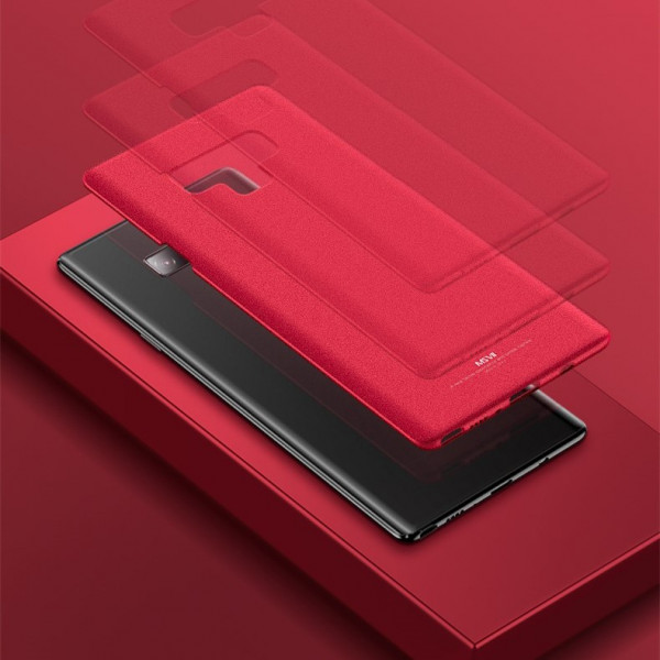 MSVII Simple Ultra-Thin Cover PC Case for Samsung Galaxy Note 9 N960 red