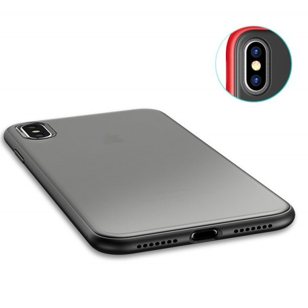 iPaky Cucoloris Durable TPU Case Cover for iPhone XS Max black