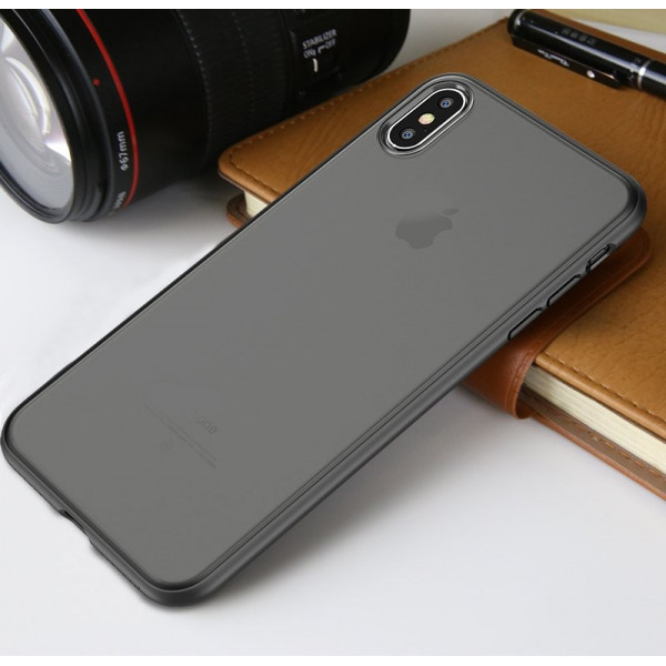 iPaky Cucoloris Durable TPU Case Cover for iPhone XS Max black