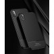 iPaky Carbon Fiber flexible cover TPU case for iPhone XS Max black