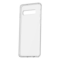 Baseus Simple Series Case Transparent Gel TPU Cover for Samsung Galaxy S10 Plus transparent (ARSAS10P-02)