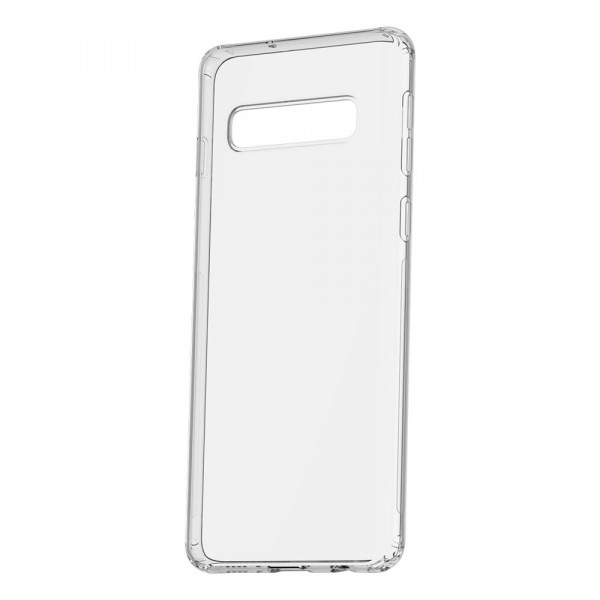 Baseus Simple Series Case Transparent Gel TPU Cover for Samsung Galaxy S10 Plus transparent (ARSAS10P-02)