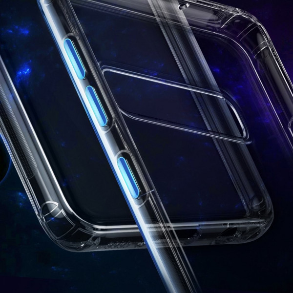 Baseus Simple Series Case Transparent Gel TPU Cover for Samsung Galaxy S10 Plus transparent (ARSAS10P-02)