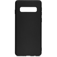 Θήκη Σιλικόνης  Soft TPU Back Cover Μαύρη Για Samsung Galaxy S10 Plus