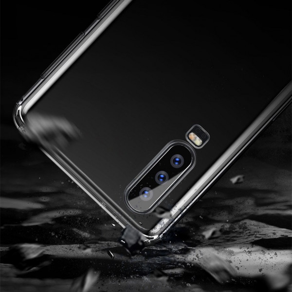 Baseus Simple Series Case Transparent Gel TPU Cover for Huawei P30 transparent (ARHWP30-02)