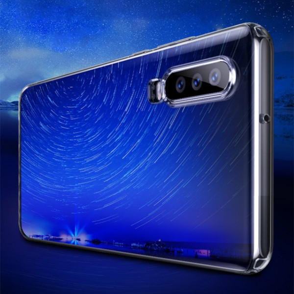 Baseus Simple Series Case Transparent Gel TPU Cover for Huawei P30 transparent (ARHWP30-02)