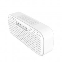 Φορητό Ηχείο Bluetooth Hoco BS23 Λευκό με Dual Bass 2*5W, Micro USB, T-Flash Card και AUX Input