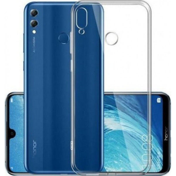 Θήκη Σιλικόνης Για Huawei Y7 2019 Διάφανη