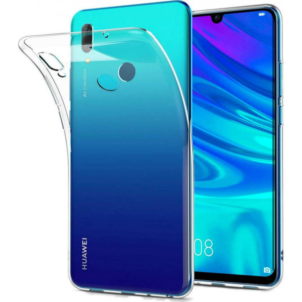 Θήκη Σιλικόνης Για Huawei Y7 2019 Διάφανη