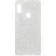 Back Cover Σιλικόνης με Glitter Για Huawei Y7 2019  Ασημί