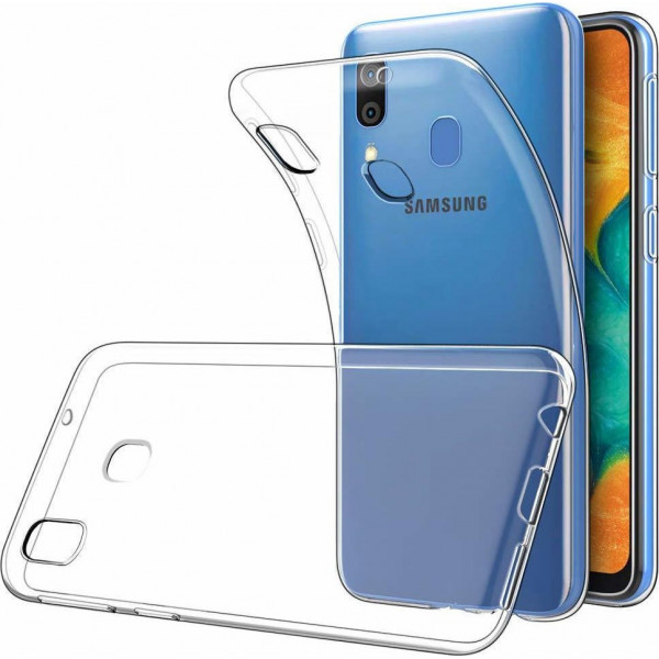 Θήκη Σιλικόνης Για Samsung Galaxy A20e Διάφανη