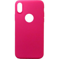 Θήκη Σιλικόνης Για Apple iPhone X Ροζ