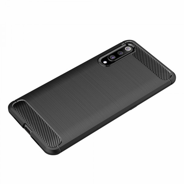 Θήκη Σιλικόνης Carbon Για Xiaomi Mi 9 Μαύρη