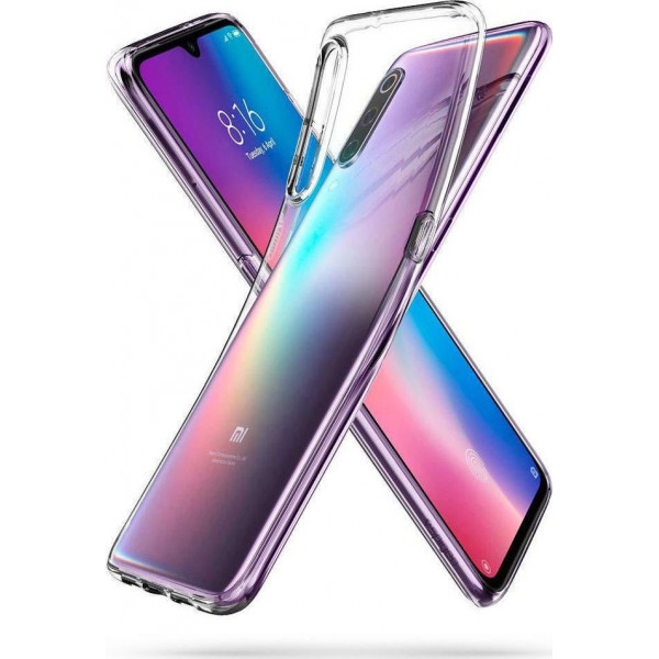 Θήκη Σιλικόνης Για Xiaomi Mi 9 Διάφανη