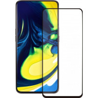 Full Face Tempered glass / Αντιχαρακτικό Γυαλί Πλήρους Οθόνης 5D - 9H Για Samsung Galaxy A80/A90 Μαύρο