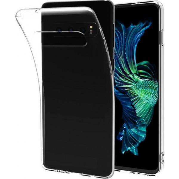 Θήκη Σιλικόνης Για Samsung Galaxy S10 Διάφανη