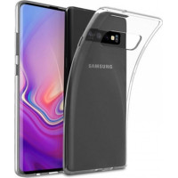 Θήκη Σιλικόνης Για Samsung Galaxy S10 Διάφανη