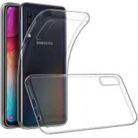 Θήκη Σιλικόνης Για Samsung Galaxy A70 Διάφανη