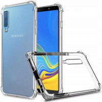 Θήκη Σιλικόνης Antishock Για Samsung Galaxy A7 2018 Διάφανη