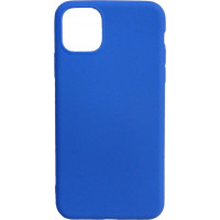 Θήκη Σιλικόνης Για Apple iPhone 11 Μπλε