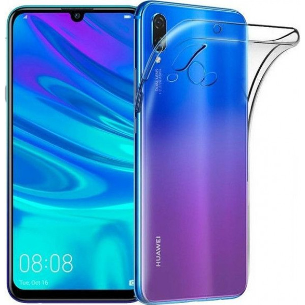 Θήκη Σιλικόνης Για Huawei P Smart 2019/Honor 10 Lite Διάφανη