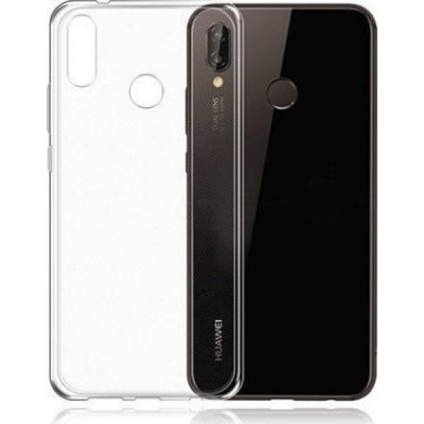 Θήκη Σιλικόνης Για Huawei P20 Διάφανη