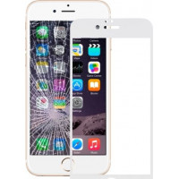 Full Face Tempered glass / Αντιχαρακτικό Γυαλί Πλήρους Οθόνης 5D - 9H Για Apple iPhone 6/6s Άσπρο